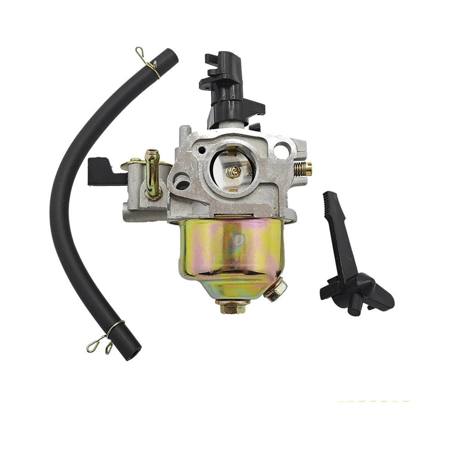 Anlasserrelais Hochleistungs-Vergaser-Zündspulen-Rückstoßstarter-Set Für GX120 GX140 GX 160 GX168 GX200 5 PS 55 PS 65 PS Motor Gartenteile Antrieb(Carburetor) von KIFWGIH