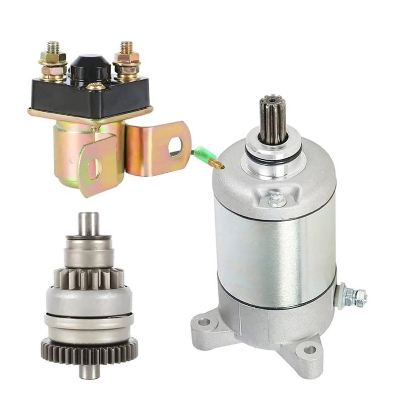 Anlasserrelais Langlebiger Und Zuverlässiger Starterantrieb Und Relaismagnet Für ATV Für Polaris Sportsman 500 1996 1997 1998 1999 2000 2001 2002 Antrieb von KIFWGIH