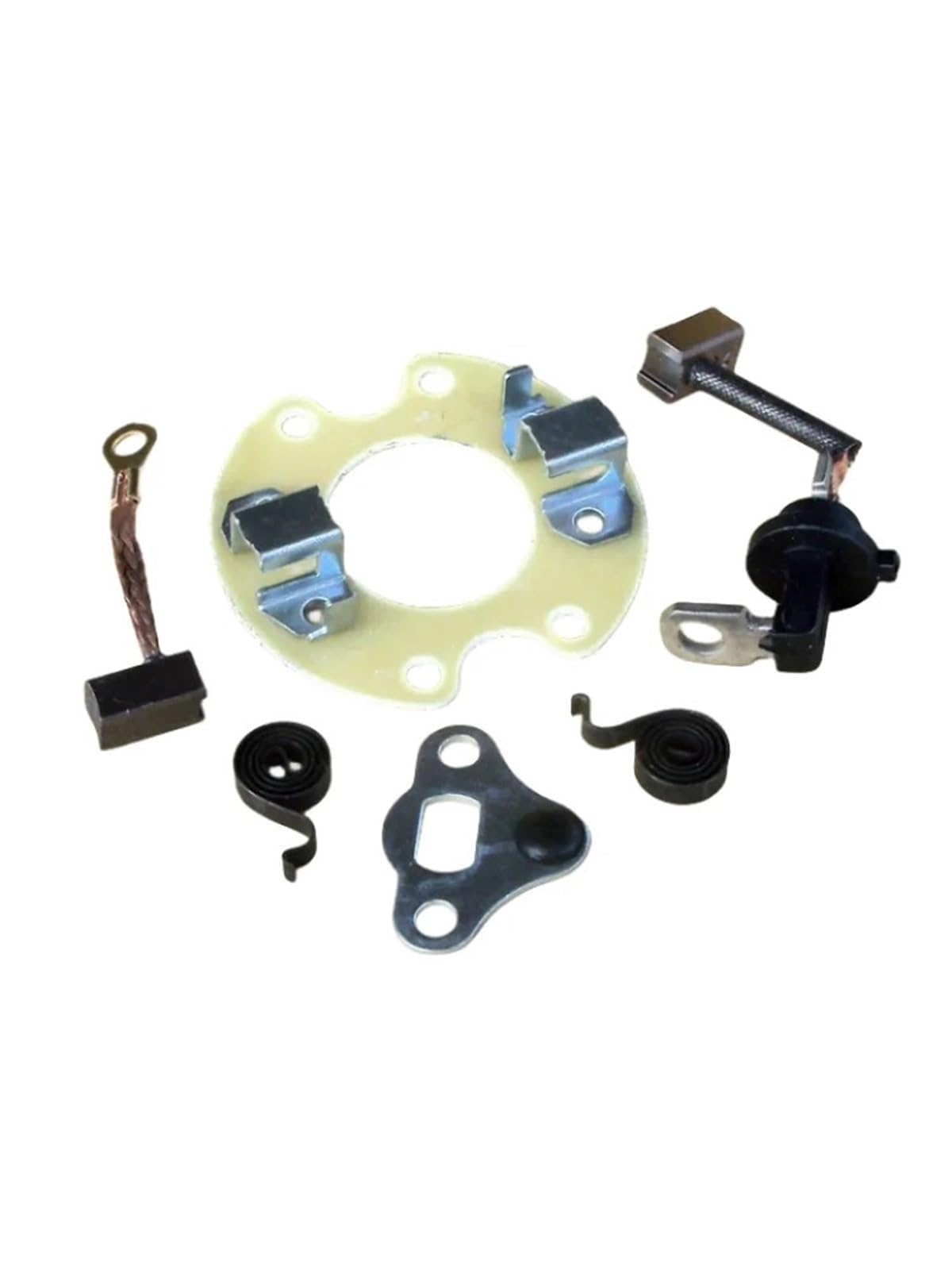 Anlasserrelais Motorrad Anlasser 152QMI 157QMJ GY6-125 GY6-150 Anlasser Kohlebürstenhalter Für KYMCO 150cc Teile Roller Antrieb(GY6 Brush Assembly) von KIFWGIH
