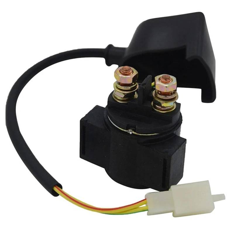 Anlasserrelais Motorrad Ersatz Zubehör GY6 50 125 150CC Zündspule Starter Relais Für Roller ATV Moped Go-Kart Für Cross-Country Antrieb von KIFWGIH