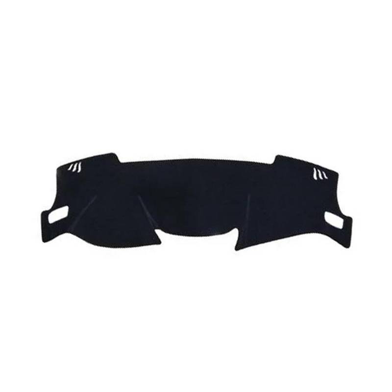 Armaturenbrettabdeckung Armaturenbrettmatte Für Nissan Für Qashqai J11 2014-2022 Auto Dashboard Abdeckung Dash Matten Vermeiden Licht Pads Anti-Uv Fall Teppiche(Black Side) von KIFWGIH