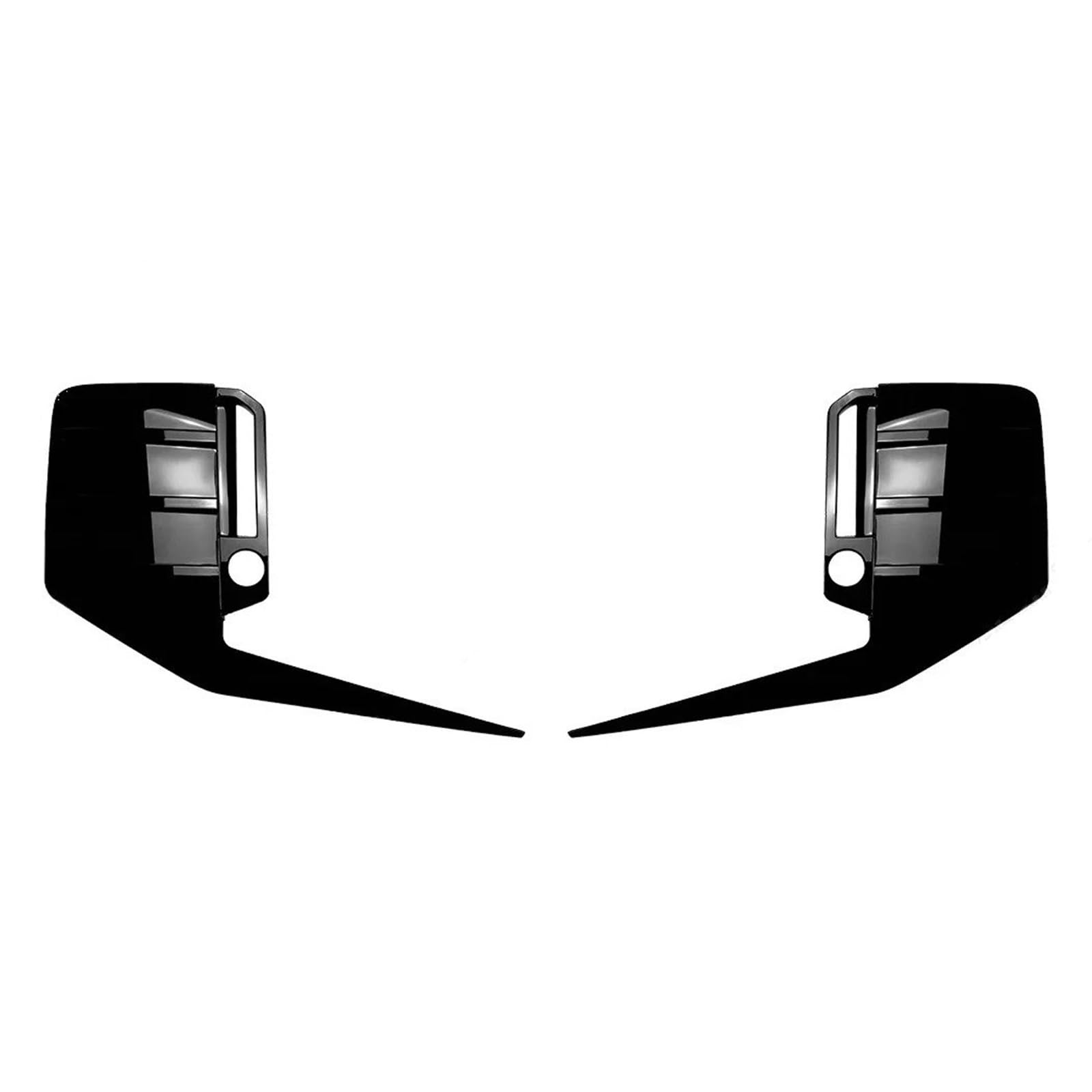 Auto Spoiler Wing Für 2er M2 G87 2023 2024+ Heckstoßstange Seitenspoiler Windflügel Entlüftung Außenverkleidung Modifikation Glanzschwarz MP Style(Gloss Black) von KIFWGIH