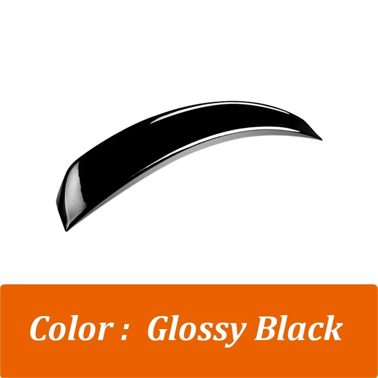 Auto Spoiler Wing Für Chrysler 300 300c 300s 2011 2012 2013 2014 2015 2016 2017 2018 Hinten Stamm Spoiler ABS Flügel Auto Außen Tuning Zubehör(Glossy Black) von KIFWGIH