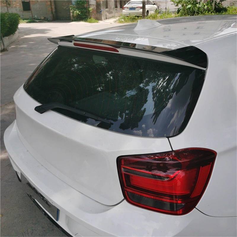 Auto Spoiler Wing Für F20 F21 116i 118i 120i M135i 2012 Bis Up Univeral Spoiler Carbon Fiber Glossy Black Von DIY Color(Glossy Black) von KIFWGIH