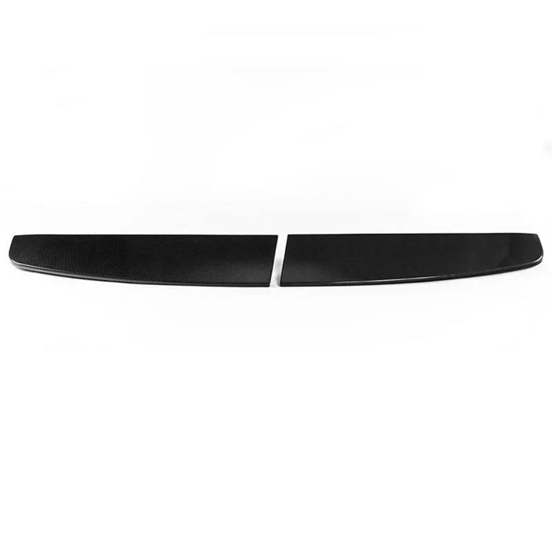 Auto Spoiler Wing Für Ford Für Transit Custom Mk8 2012 2013 2014 2015 2016 2017 2018 2019 2020 2021 2022 Doppeltür Auto Heckflügel ABS Spoiler Body Kit(Kohlefaser-Optik) von KIFWGIH
