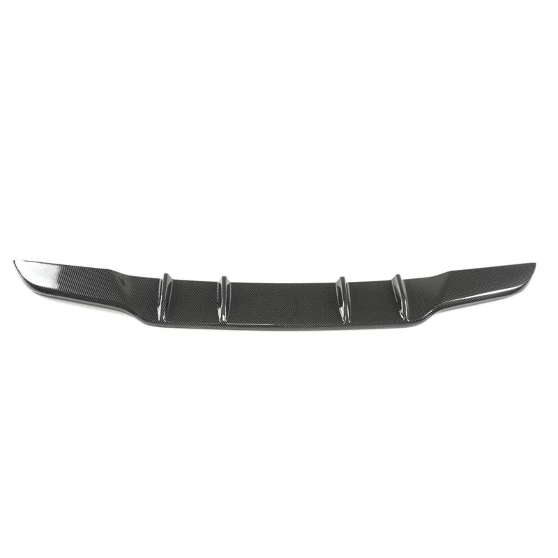 Auto Spoiler Wing Für Jeep Für Grand Für Cherokee Alle Modelle 2013-2022 SRT8 WK2 Trackhawk Auto Mittelspoiler Kofferraumflügel Glänzend Schwarz Body Kit ABS Kunststoff(Carbon Fiber Print) von KIFWGIH
