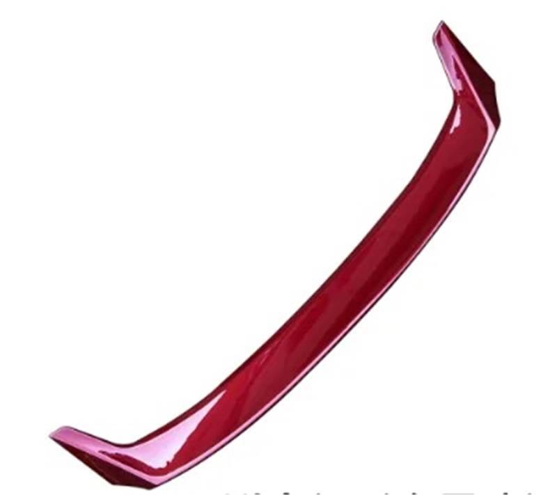 Auto Spoiler Wing Für Peugeot 508 Spoiler 2019 2020 ABS Kunststoff Lackiert Schwarz Weiß Rot Farbe Heckspoiler Trunk Boot Flügel Lip Spoiler(Rot) von KIFWGIH
