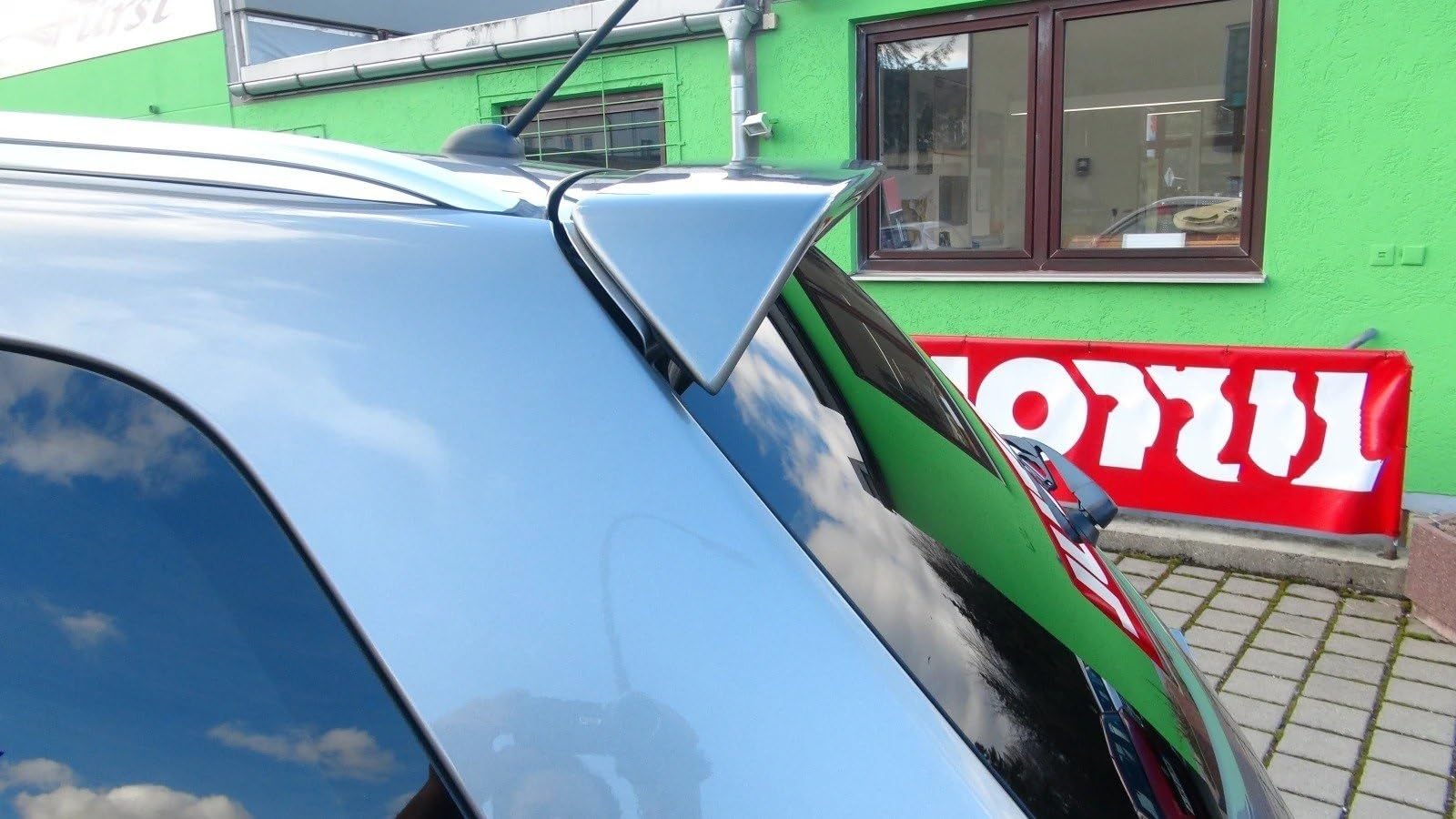 Auto Spoiler Wing Für Suzuki Für Vitara 2016 2017 2018 2019 2020 Autoteil ABS-Kunststoffmaterial Unlackierte Farbe Heckspoilerlippe Dekoration Auto-Styling(Unpainted) von KIFWGIH