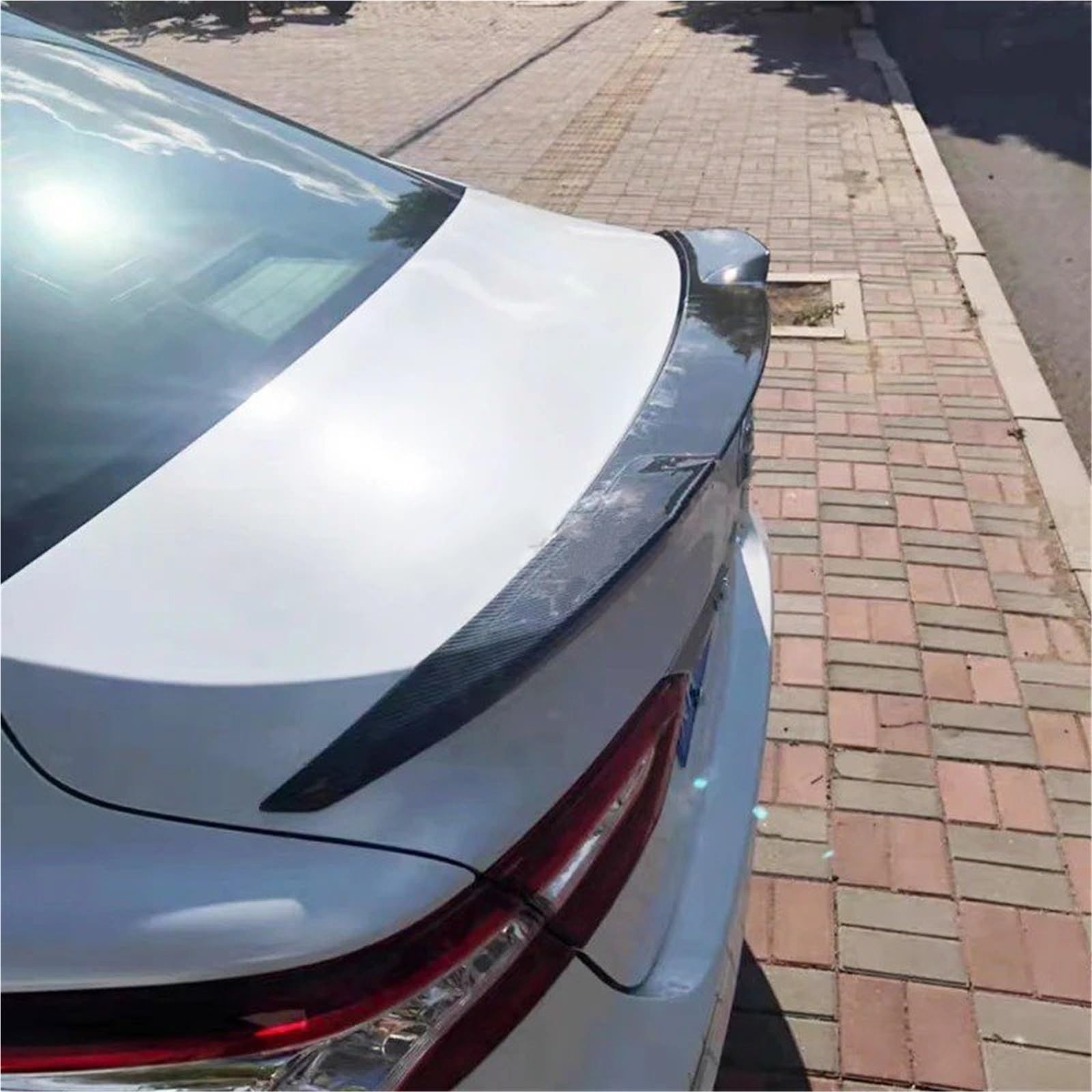 Auto Spoiler Wing Für Toyota Für Camry Spoiler 2018 2019 2020 Auto ABS Kunststoff Unlackiert Primer Hinten Flügel Spoiler Auto Spoiler Wing Für Toyota Für Camry Spoiler 2018 2019 2020 Auto ABS Kunststoff Unlackiert Primer Hinten Flügel Spoiler von KIFWGIH