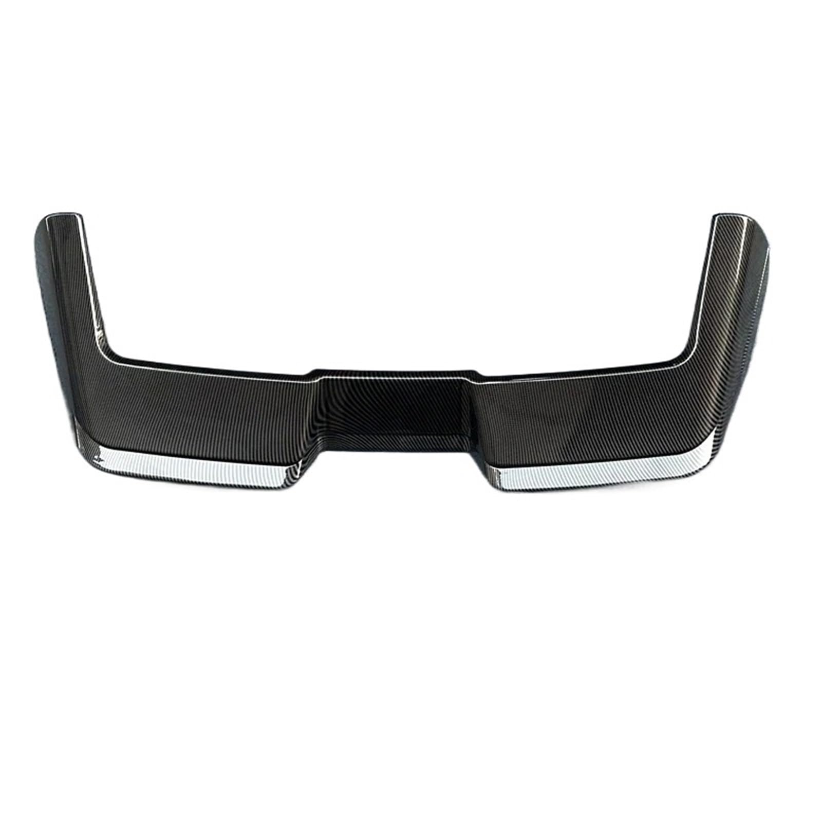 Auto Spoiler Wing Für Toyota Neu Für RAV4 Spoiler 2020 2021 2022 ABS Glänzend Schwarz/Carbon Look Großen Stil Hinten Dach Spoiler Stamm Flügel Auto Zubehör(Kohlefaser-Optik) von KIFWGIH