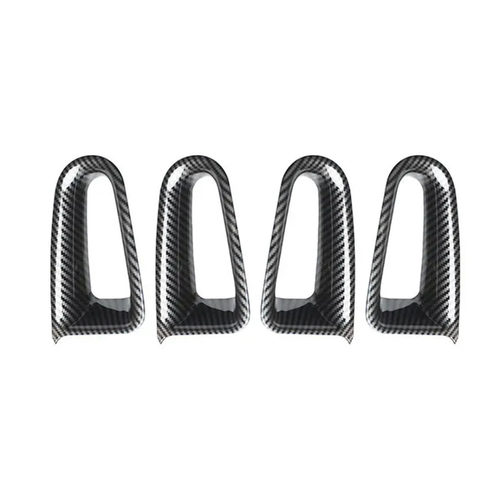 Auto Zubehör Innenraum Für Benz A-Klasse W177 CLA C118 2019 2020 2021 Auto Carbon Fiber Texture Innen Tür Griff Armlehne Rahmen Abdeckung Trim Interieur Dekor(A) von KIFWGIH