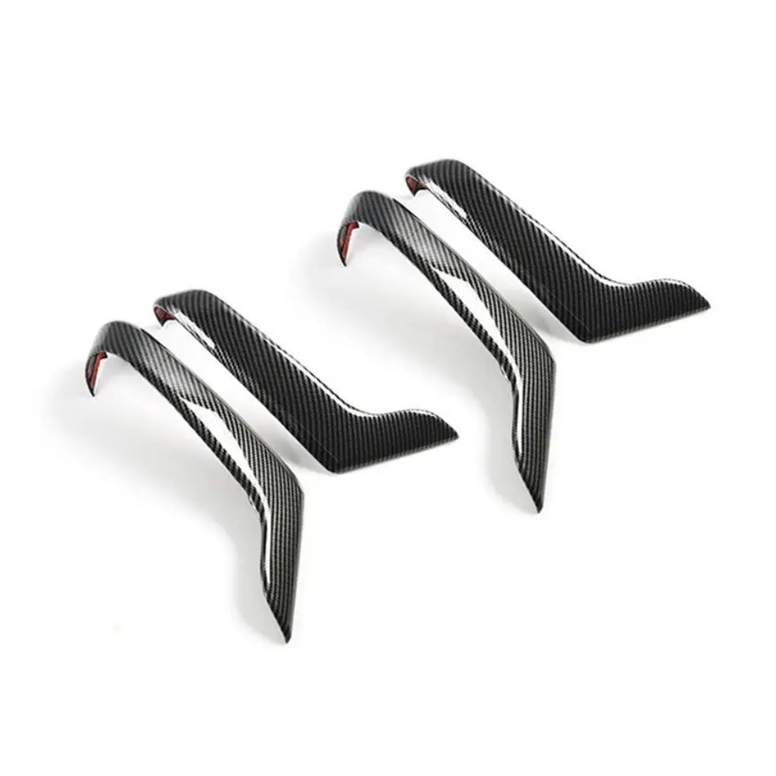 Auto Zubehör Innenraum Für Benz A-Klasse W177 CLA C118 2019 2020 2021 Auto Carbon Fiber Texture Innen Tür Griff Armlehne Rahmen Abdeckung Trim Interieur Dekor(B) von KIFWGIH