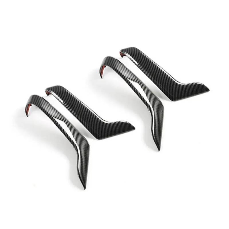 Auto Zubehör Innenraum Für Benz A-Klasse W177 CLA C118 2019 2020 2021 Auto Carbon Fiber Texture Innen Tür Griff Armlehne Rahmen Abdeckung Trim Interieur Dekor(B) von KIFWGIH