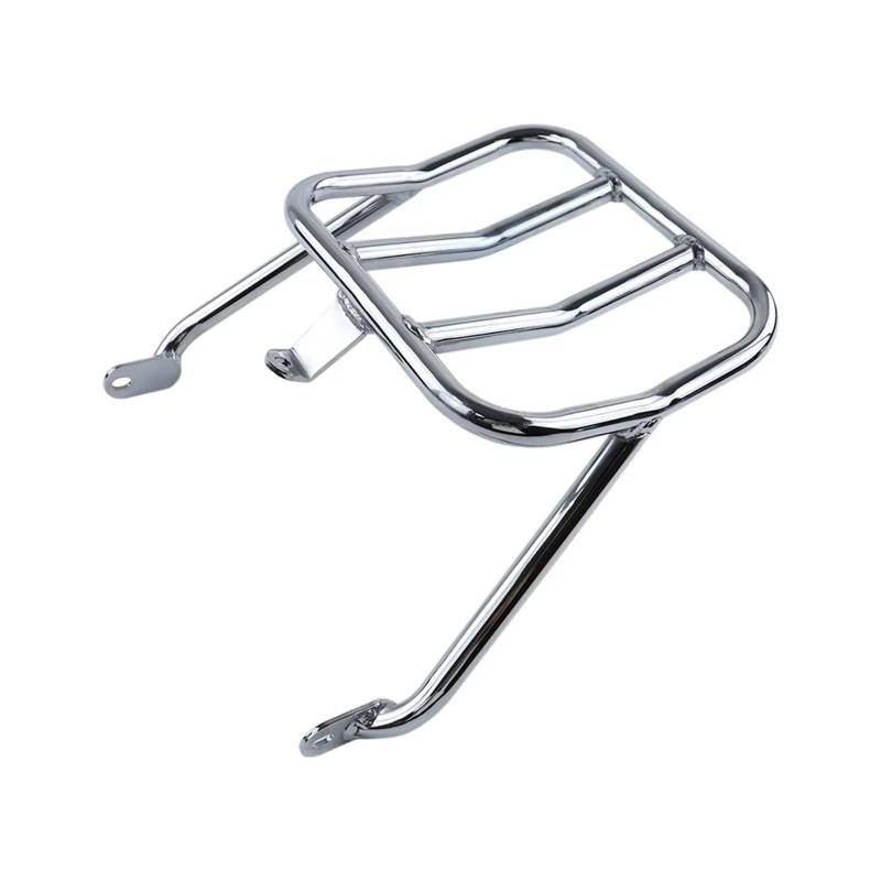 Gepäckträger Hinten Motorrad-Gepäckträger, Edelstahl, Heckgepäckträger, Chrom/Schwarz, Für R 18 100 Jahre R18 Classic 2020–2023 2024 Gepäckträger(Chrom) von KIFWGIH