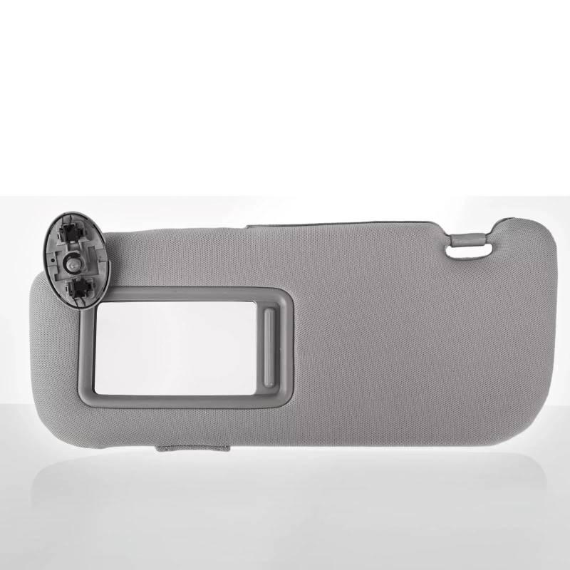 Innensonnenblende Auto-Innensonnenblende Mit Spiegel Grau Beige Sonnenschutz Links Rechts Fahrerseite Für Toyota Auris Für Corolla 2010 2011 2012 2013(Grey Left) von KIFWGIH