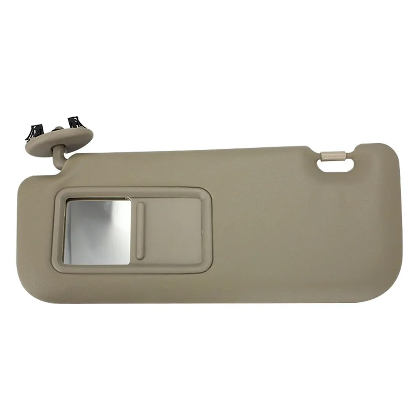 Innensonnenblende Auto-Innensonnenblende Mit Spiegel Grau-beige Sonnenschutz Links Rechts Fahrer-/Beifahrerseite Für Toyota Auris Für Corolla 2010 2011 2012 2013(Beige Left) von KIFWGIH