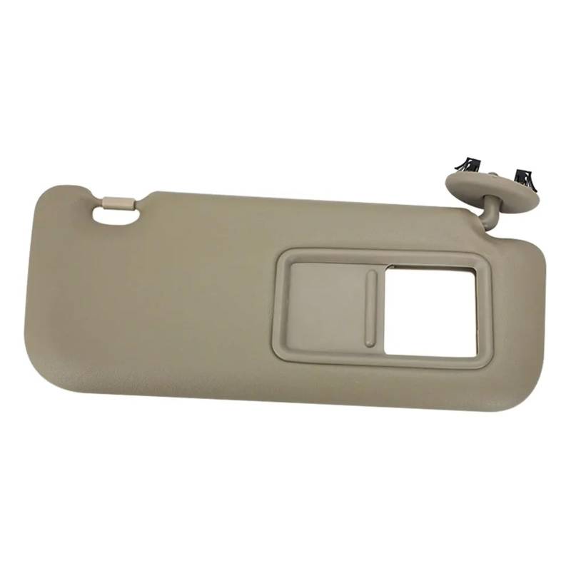 Innensonnenblende Auto-Innensonnenblende Mit Spiegel Sonnenblende Auto-Sonnenschutz Für Die Linke Und Rechte Seite Für Toyota Auris Für Corolla 2010 2011 2012 2013(Beige Right) von KIFWGIH