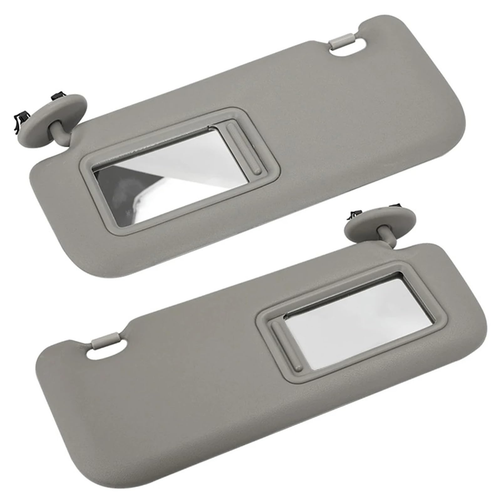 Innensonnenblende Auto-Innensonnenblende Mit Spiegel Sonnenblende Auto-Sonnenschutz Für Die Linke Und Rechte Seite Für Toyota Auris Für Corolla 2010 2011 2012 2013(Grey 1 Pair) von KIFWGIH