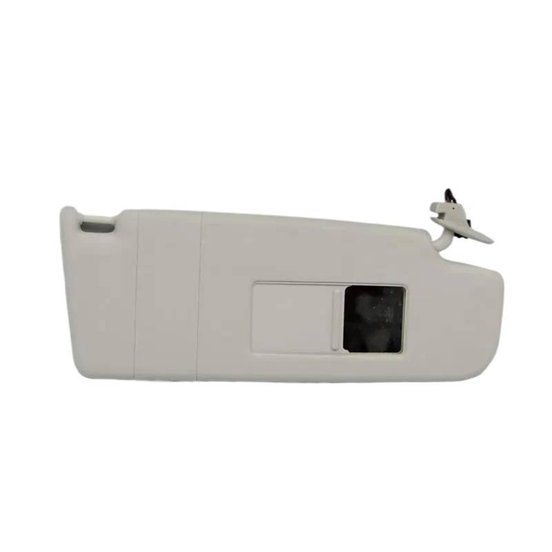 Innensonnenblende Auto LHD Innensonnenblende Sonnenblende Sonnenschutz Mit Spiegel Und Licht Für VW Für Golf 6 MK6 2009 2010 2011 2012(Gray Right) von KIFWGIH