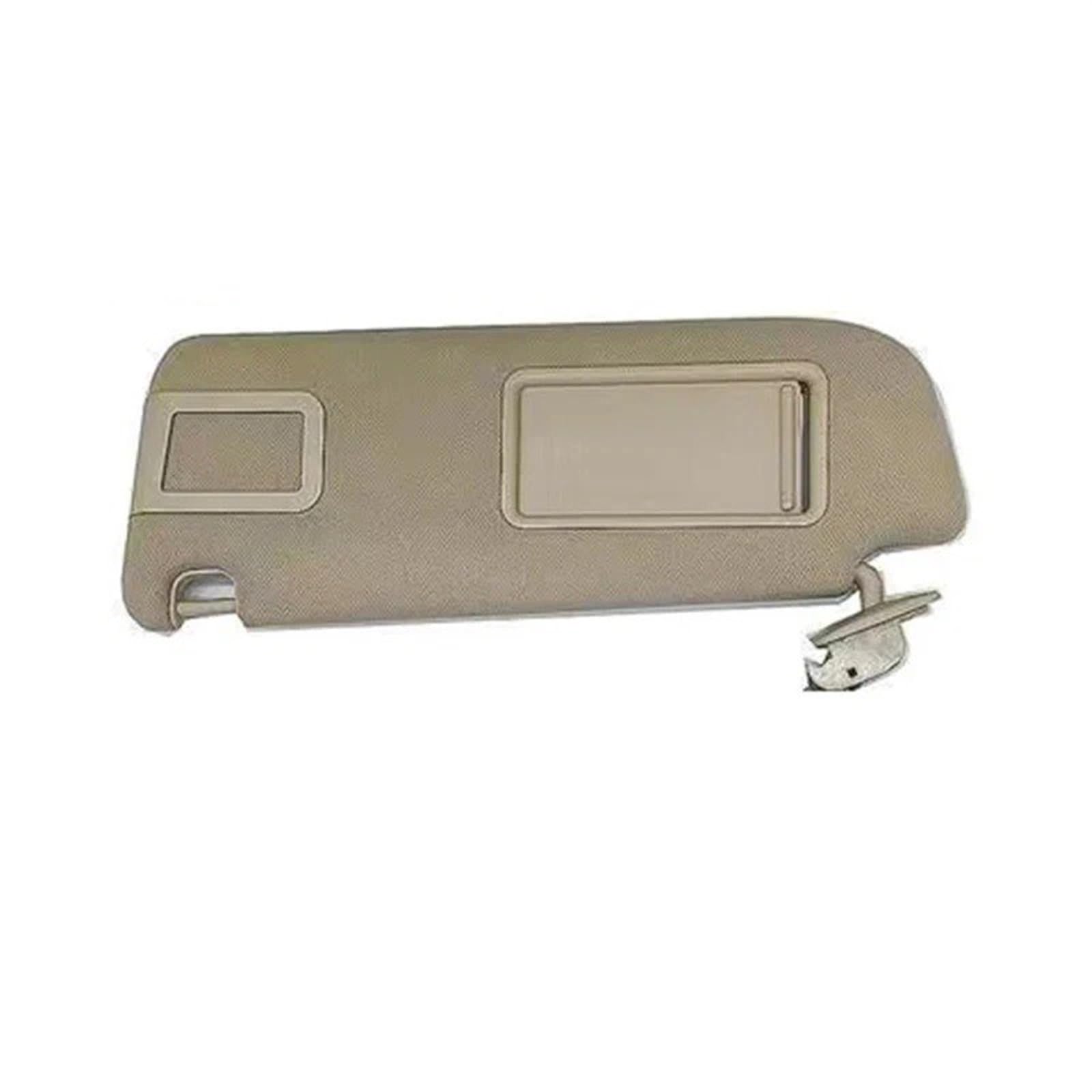 Innensonnenblende Auto LHD Innere Sonnenblende Sonnenblende Sonnenschutz Für A6 C6 2005 2006 2007 2008 2009 2010 2011(Beige Left) von KIFWGIH