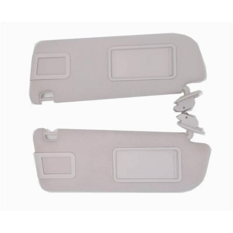 Innensonnenblende Auto LHD Innere Sonnenblende Sonnenblende Sonnenschutz Für A6 C6 2005 2006 2007 2008 2009 2010 2011(Gray a Pair) von KIFWGIH