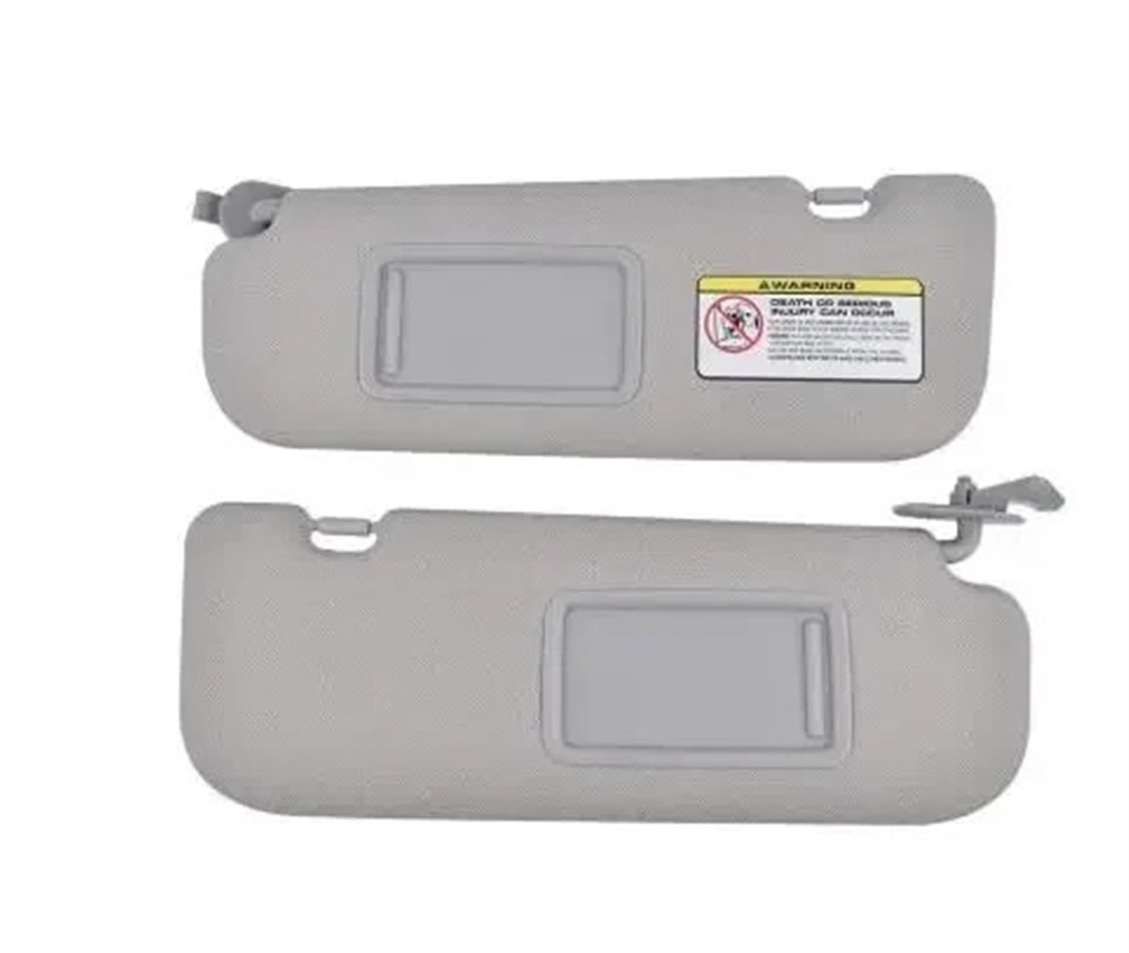 Innensonnenblende Auto Sonnenblende Panel Innen Sonnenschirm Sonnenschutz Ersatz Für Hyundai Für Elantra 2011 2012 2013 2014 2015 852103X000 TX(Gray Pair) von KIFWGIH