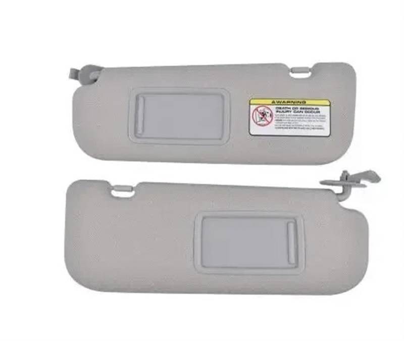 Innensonnenblende Auto Sonnenblende Panel Innen Sonnenschirm Sonnenschutz Ersatz Für Hyundai Für Elantra 2011 2012 2013 2014 2015 852103X000 TX(Gray Pair) von KIFWGIH