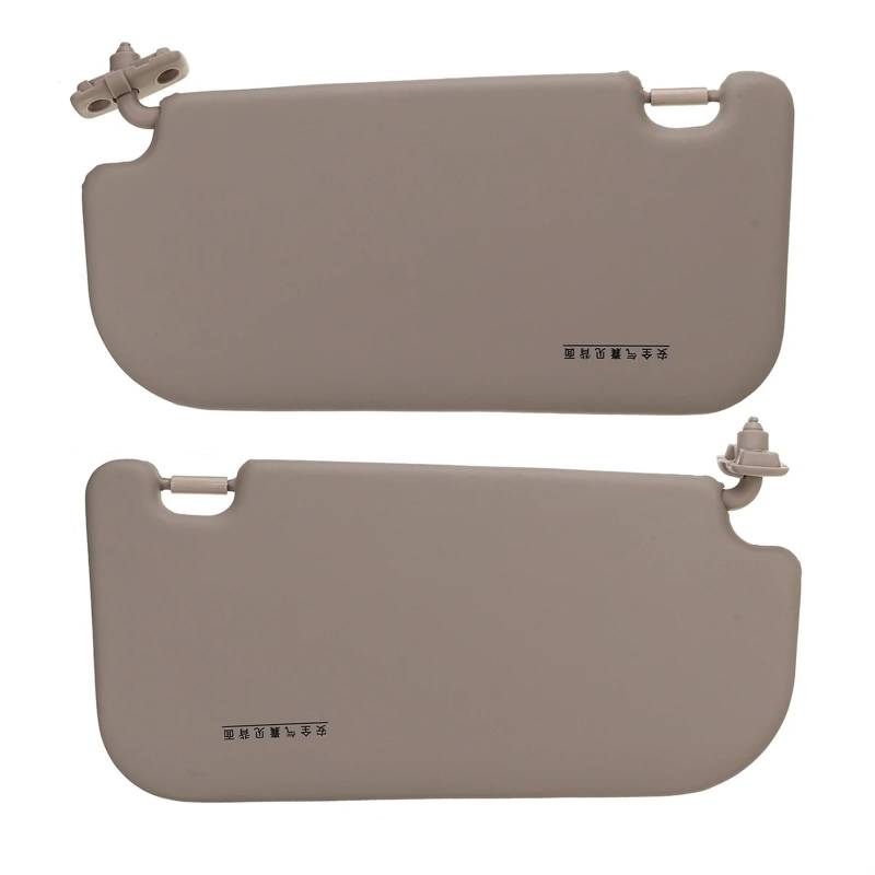 Innensonnenblende Auto-Sonnenblende Sonnenschutz Sonnenblende Schattenbrett Mit Spiegel Beige Für KIA Für Sportage 2005 2006 2007 2008 2009 2010(Left and Right) von KIFWGIH