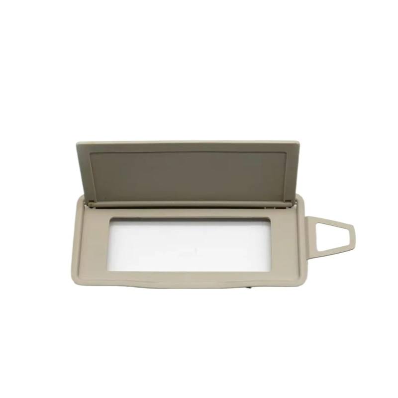Innensonnenblende Auto-Sonnendach-Schatten-Sonnenblende-Abdeckung Make-up-Spiegel-Halter-Panel-Abdeckung Für Benz S-Klasse S350 S500 S600 W220 1998-2003 2004 2005(Light Beige L) von KIFWGIH