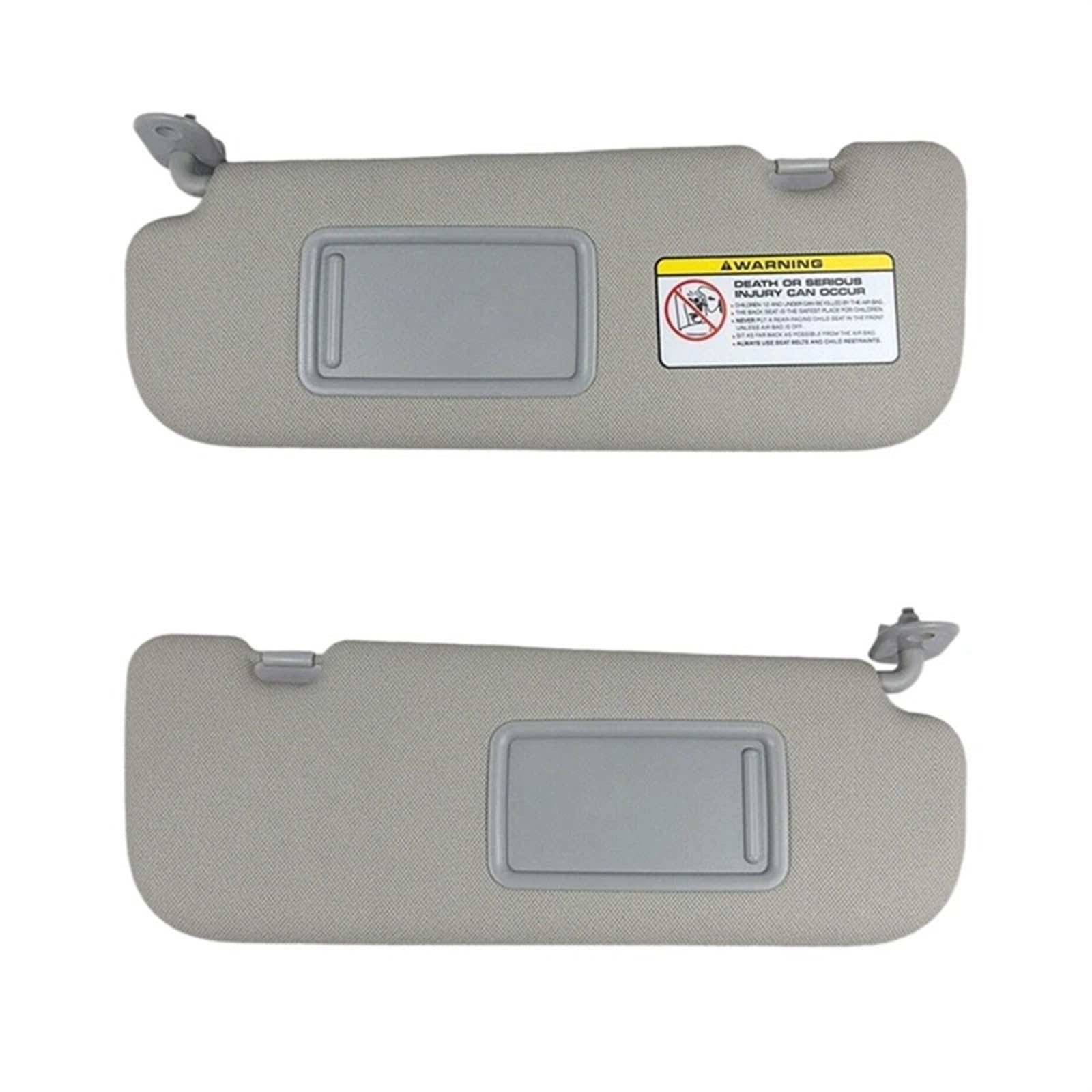 Innensonnenblende Auto Sonnenschutz Sonnenblende Mit Spiegel Innen Sonnenblende Für Hyundai Für Veloster 2012 2013 2014 2015(Grey Left) von KIFWGIH