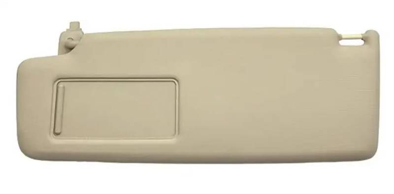Innensonnenblende Innensonnenblende Mit Spiegel Mit Lampe Vorderer Sonnenschutz Autozubehör Für VW Für Tiguan 2009 2010 2011 2012 2013 2014 2015(Left Side Beige) von KIFWGIH