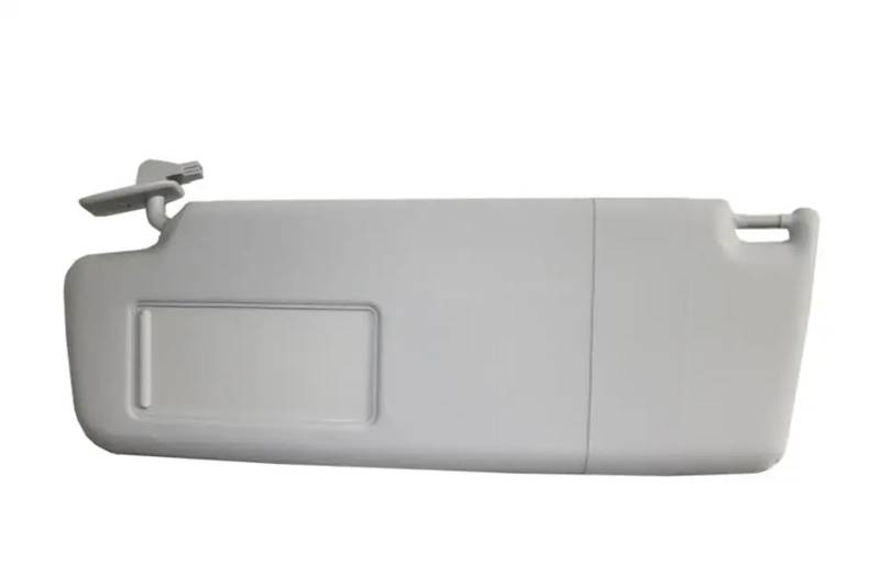 Innensonnenblende Innensonnenblende Mit Spiegel Mit Lampe Vorderer Sonnenschutz Autozubehör Für VW Für Tiguan 2009 2010 2011 2012 2013 2014 2015(Left Side Grey) von KIFWGIH