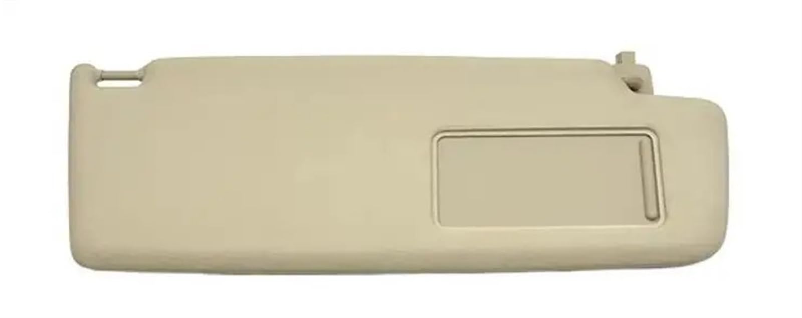 Innensonnenblende Innensonnenblende Mit Spiegel Mit Lampe Vorderer Sonnenschutz Autozubehör Für VW Für Tiguan 2009 2010 2011 2012 2013 2014 2015(Right Side Beige) von KIFWGIH