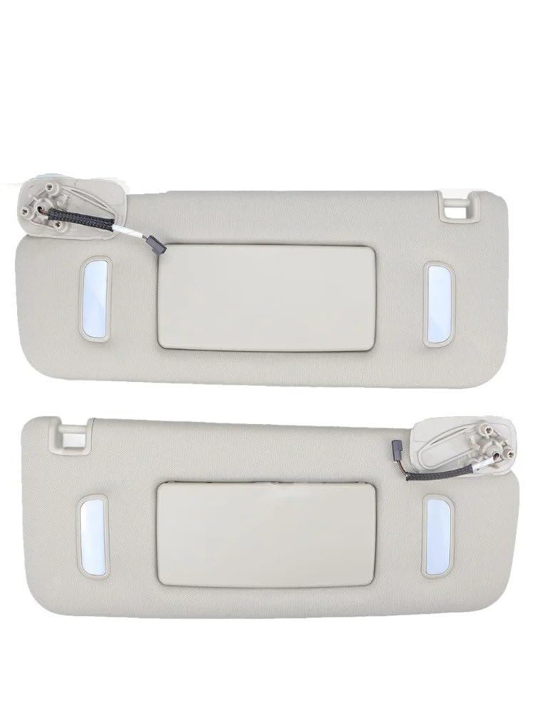 Innensonnenblende Links Rechts Beige Grau Sonnenblende Für Chevy Für Suburban Für Tahoe Avalanche 2007 2008 2009 2010 2011 2012 2013 2014(Gray Left Right Set) von KIFWGIH