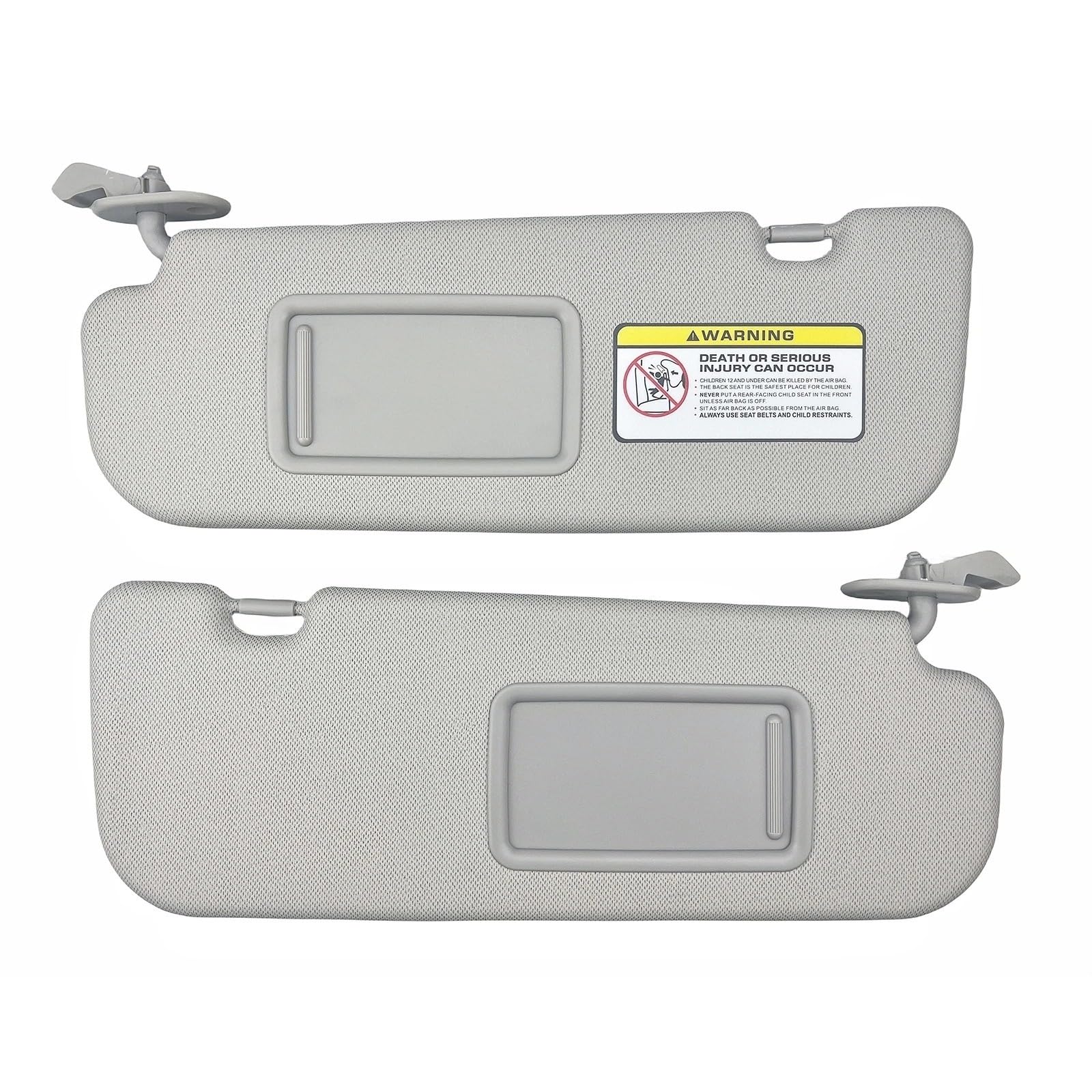 Innensonnenblende Paar Sonnenblende Ersetzen Windschutzscheiben-Sonnenschutz Für Hyundai Für Elantra 2011 2012 2013 2014 2015 852103X000TX(Grey) von KIFWGIH
