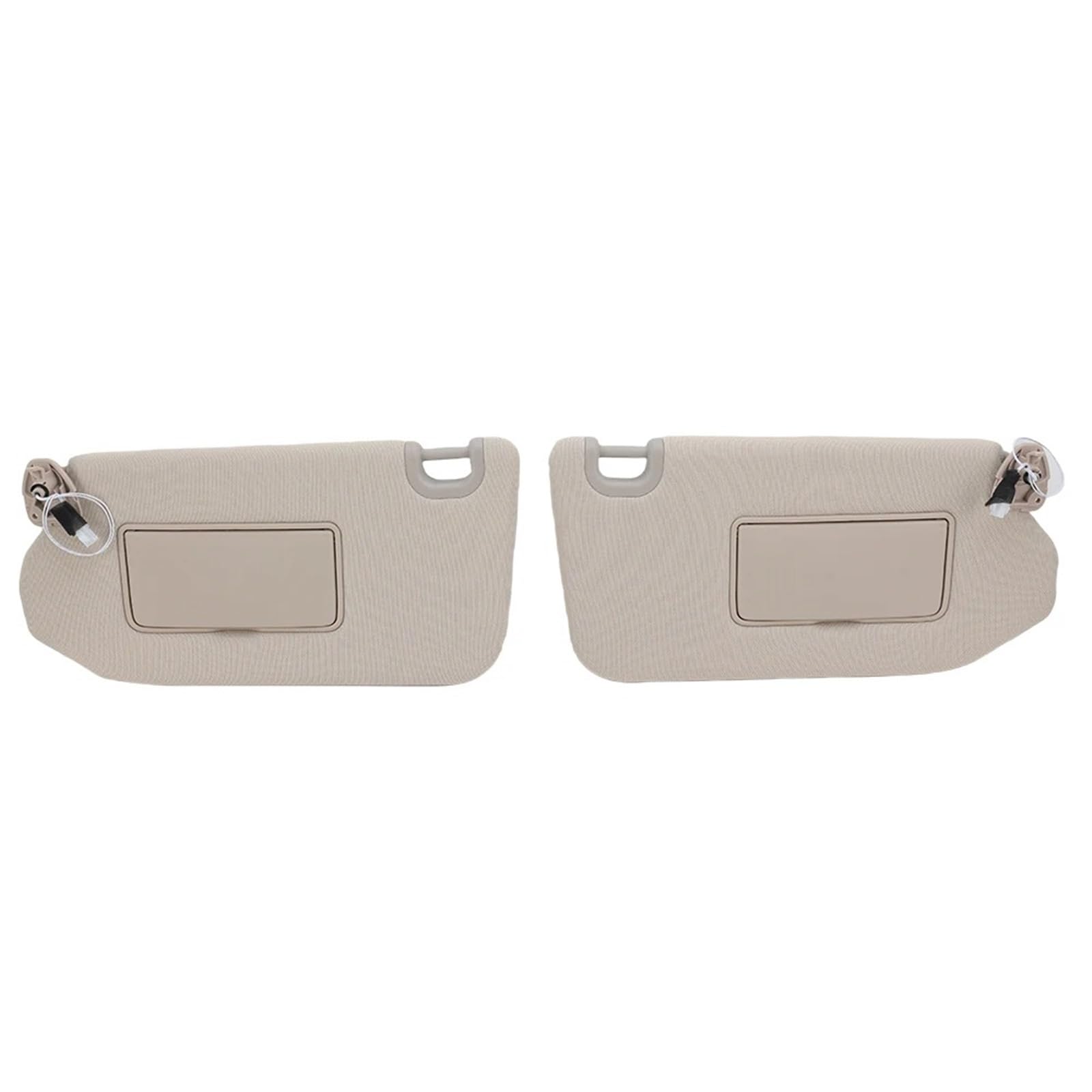 Innensonnenblende Sonnenblende Sonnenschutz Sonnenblende Beige Mit Lichtern Zubehör Für Infiniti QX60 JX35 2013 2014 2015 2016 2017(2Pc) von KIFWGIH