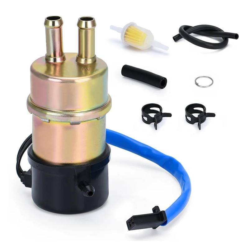 Kraftstoffpumpe Für 750 700 VT750C VT700C Für Mule 3000 3010 4X4 2001-2008 2510 2500 2520 1992-2000 1000 1988 490401055 12v Motorrad Kraftstoff Pumpe(1PC with Adaptors) von KIFWGIH