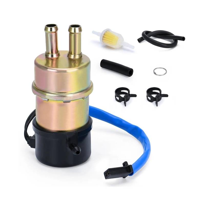 Kraftstoffpumpe Für Kawasaki Für Voyager ZX6-R ZX6R ZX600F ZX600G ZX600J ZX-7R ZX-9R Für ZXR 750 ZX750 ZXR400 ZX400L ZZR1100 ZZR600 Kraftstoff Pumpe(with Fuel Filter) von KIFWGIH