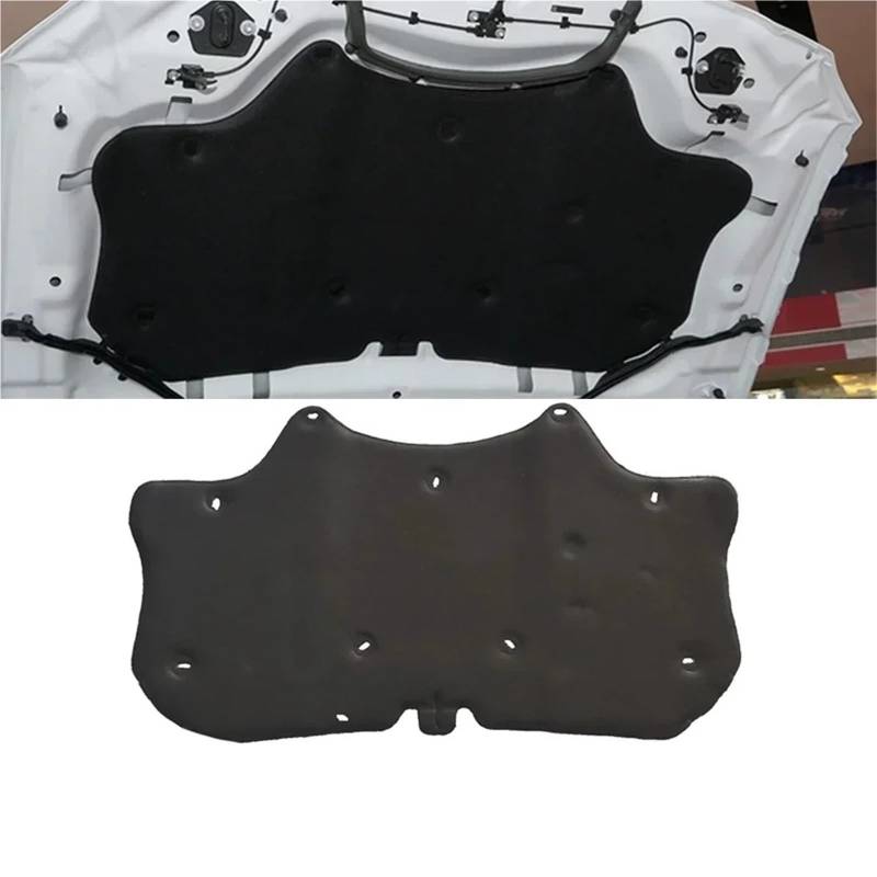 Schalldämmung Auto Wärme Schalldämmung Baumwolle Front Hood Motor Firewall Matte Noise Deadener Für Jaguar XF XFL XE XEL XJ XJL F-PACE 2008 2009 2010-2019(for 2008-2011) von KIFWGIH