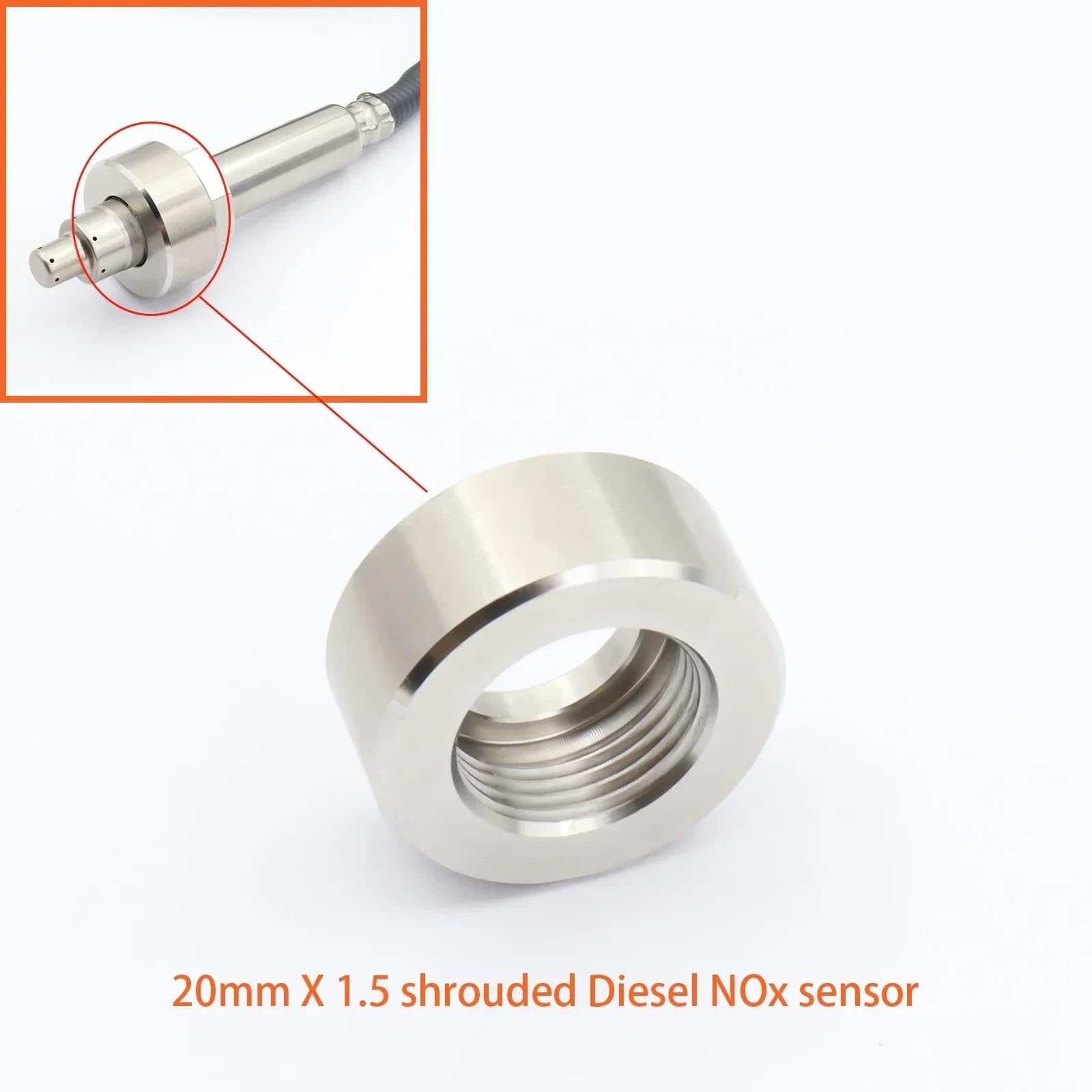Stickoxide Sensor Stickstoffoxidsensor Nox-Sensor 5WK96755A Für Kubota Fendt A2C95912900-01 7362274 ACW1305320 A2C6253311466(Only The Mount) von KIFWGIH