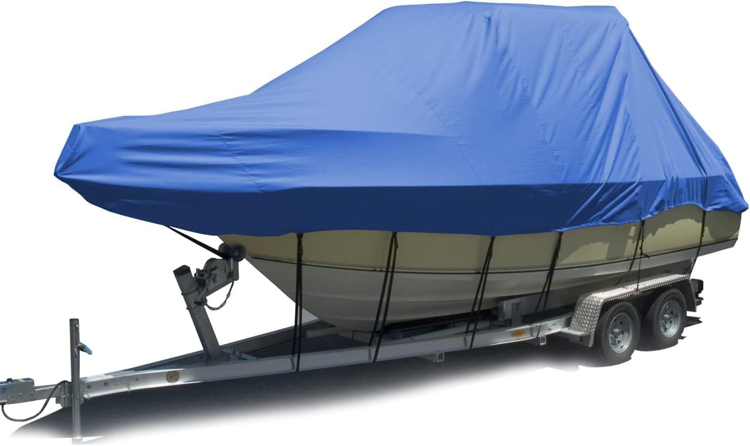 Trailerable Große Bootsschutzhülle 210D Oxford Tuch T-Top Hardtop Bootsabdeckung Wasserdicht UV Blau Trailerable Große Bootsschutzhülle 210D Oxford Tuch T-Top Hardtop Bootsabdeckung Wasserdicht UV Blau von KIJyfgTR