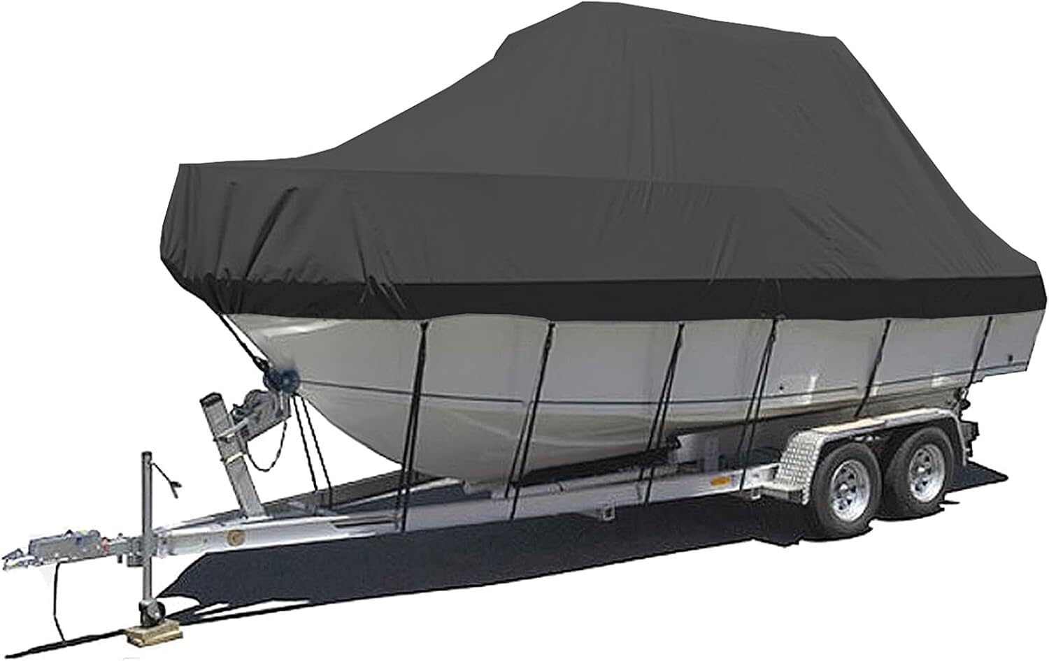 Trailerable V-förmige Bootsabdeckung, 420D Oxford, wasserdicht, UV-beständig, universelle Hardtop-Bootsabdeckung Trailerable V-förmige Bootsabdeckung, 420D Oxford, wasserdicht, UV-beständig, universelle Hardtop-Bootsabdeckung von KIJyfgTR