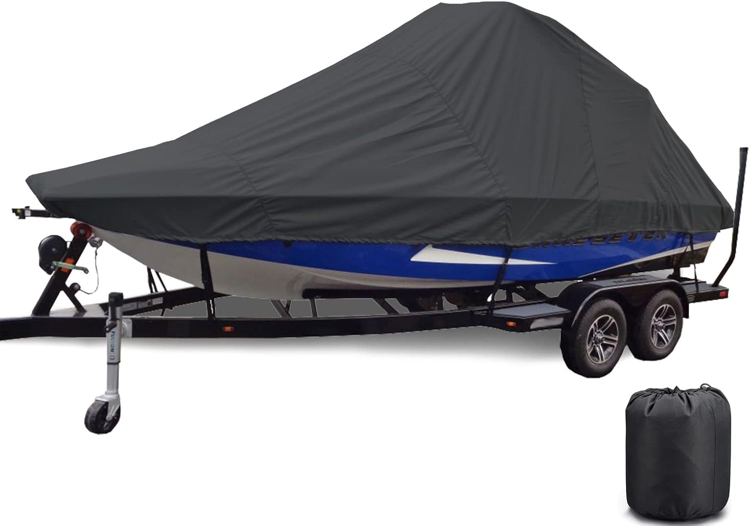 V-cover Bootsabdeckung, Marinequalität, 600D Oxford Falbic Polyurethan-Beschichtung, wasserdicht und UV-beständig V-cover Bootsabdeckung, Marinequalität, 600D Oxford Falbic Polyurethan-Beschichtung, wasserdicht und UV-beständig von KIJyfgTR