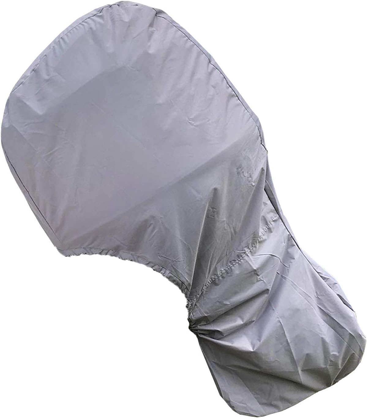 Vollmotor-Außenbordabdeckung, 420D-Oxford-Gewebe, wasserdichte Bootsmotorabdeckung, Außenbordmotorabdeckung (205,7 x 215,9 x 177,8 cm) von KIJyfgTR
