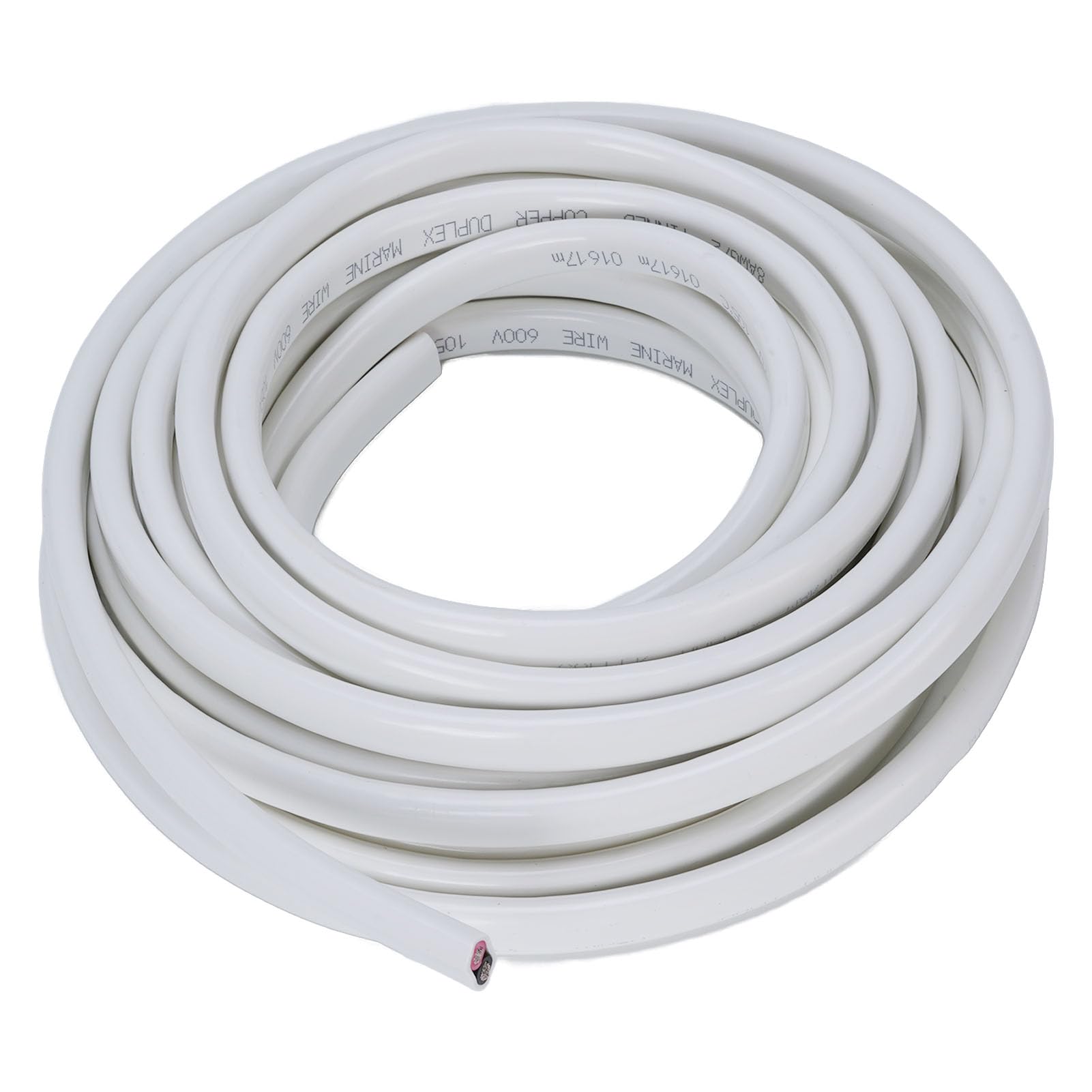10 Gauge Marine Draht, 10 AWG Dual Core -gestrandete PVC -Kabel für Boote, Wohnmobile und Anhänger - Hochleistungsisoliertes Elektrisches Netzkabel 10 Gauge Marine Draht, 10 AWG Dual Core -gestrandete PVC -Kabel für Boote, Wohnmobile und Anhänger - Hochleistungsisoliertes Elektrisches Netzkabel von KIMISS