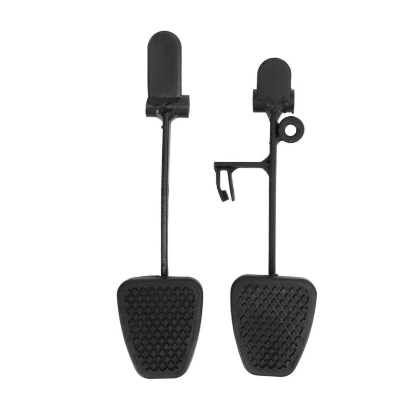 2 Stück Bremsgaspedale mit Rutschfester Fußstütze, Breite Anwendung für Go Kart UTV ATV Quad von KIMISS