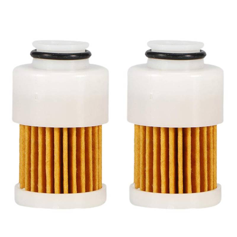 2 x Kraftstofffilter-Duokon Kraftstofffilter, 2-teiliger Ölfilter 6D8‑24563‑00‑00 von KIMISS