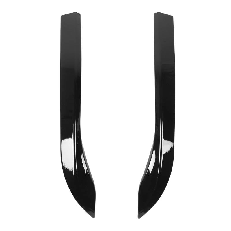 2pcs Vordere Stoßfänger-Seitensplitter Links Rechts CS STYLY SOUSCH ERSETZUNG FÜR MK8 2020-2024, um die Stabilität zu Erhöhen (Helles Schwarz) von KIMISS