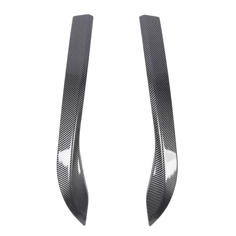 2pcs Vordere Stoßfänger-Seitensplitter Links Rechts CS STYLY SOUSCH ERSETZUNG FÜR MK8 2020-2024, um die Stabilität zu Erhöhen (Kohlefaser-Stil) von KIMISS