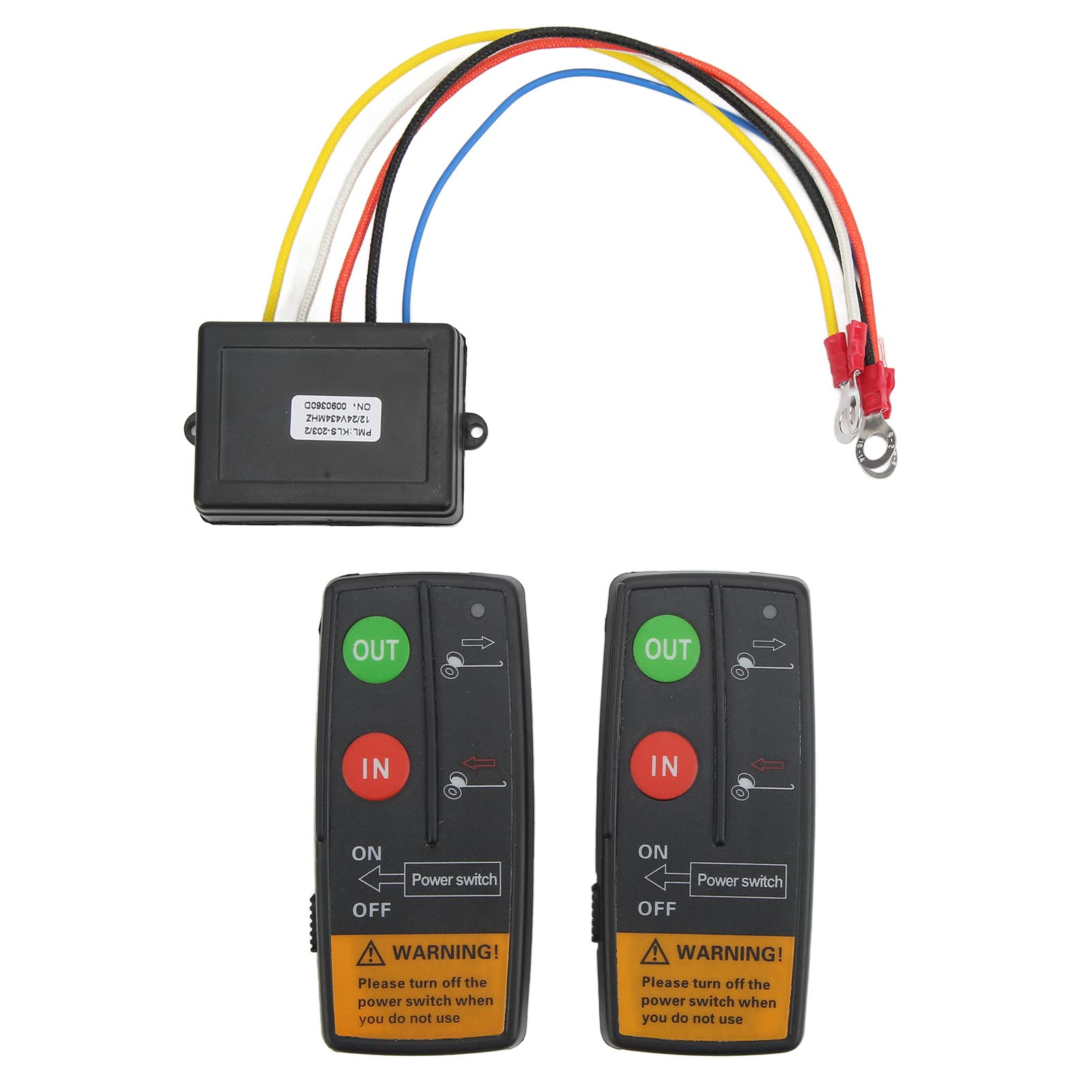 2pcs Wireless Winch Remote Control Kit 12V Recovery Switch Universal für LKW ATV SUV 75ft Reichweite 12V 24V Hohe Empfindlichkeit 2pcs Wireless Winch Remote Control Kit 12V Recovery Switch Universal für LKW ATV SUV 75ft Reichweite 12V 24V Hohe Empfindlichkeit von KIMISS